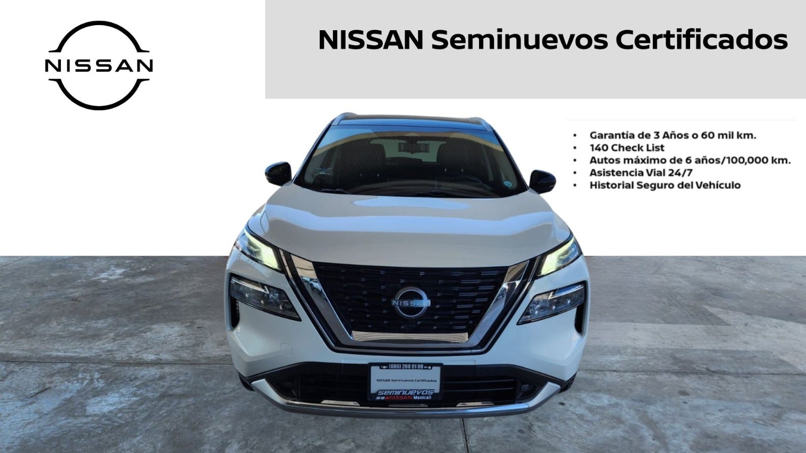 2023 Nissan X-TRAIL 5 PTS PLATINIUM PLUS CVT 2.5 LTS 2 ROW